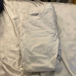 White Jean Pants